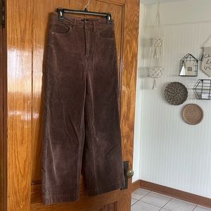 Volcom brown corduroys